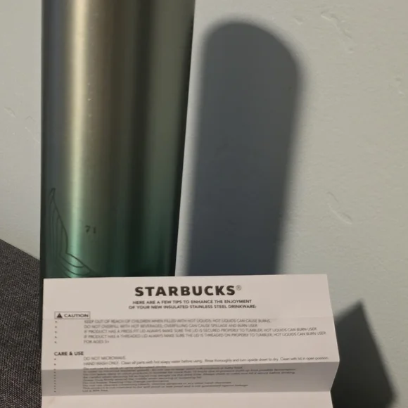 Starbucks 50th Anniversary Stainless Steel Etched Siren Tumbler - Picture 9 of 11